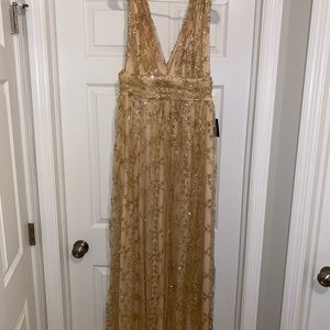 Gold Sparkle Gown